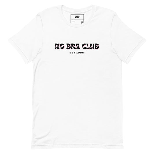 No bra club T-shirt