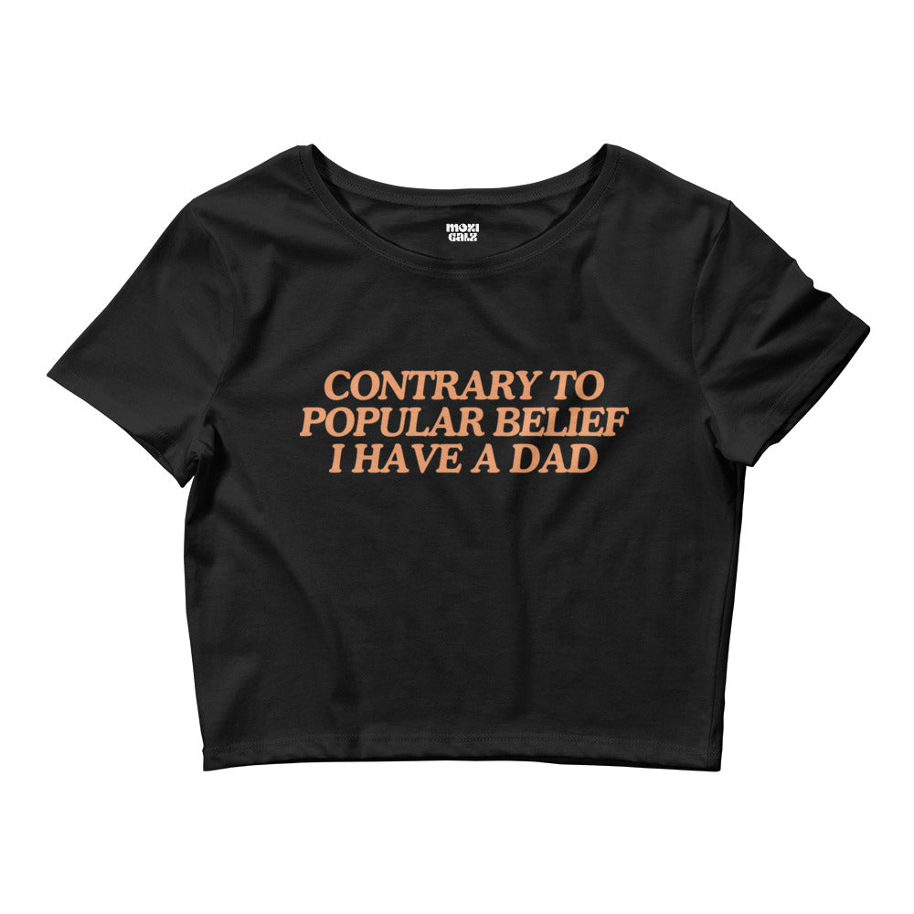 Popular Belief Crop Tee