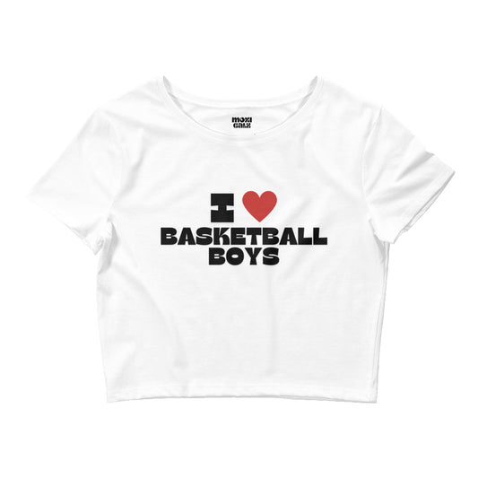 Basketball Boys Crop Tee