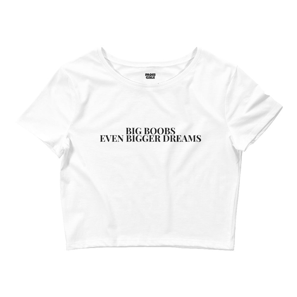 Big Boobs Crop Tee