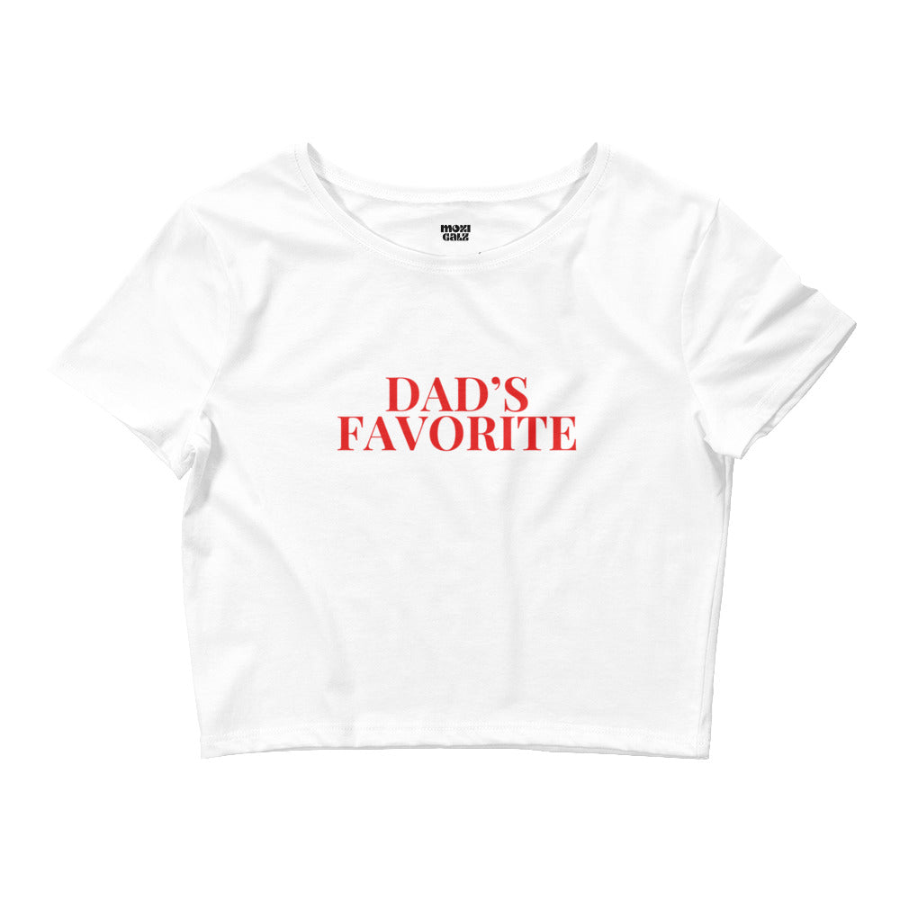 Dad's Favorite Crop Tee