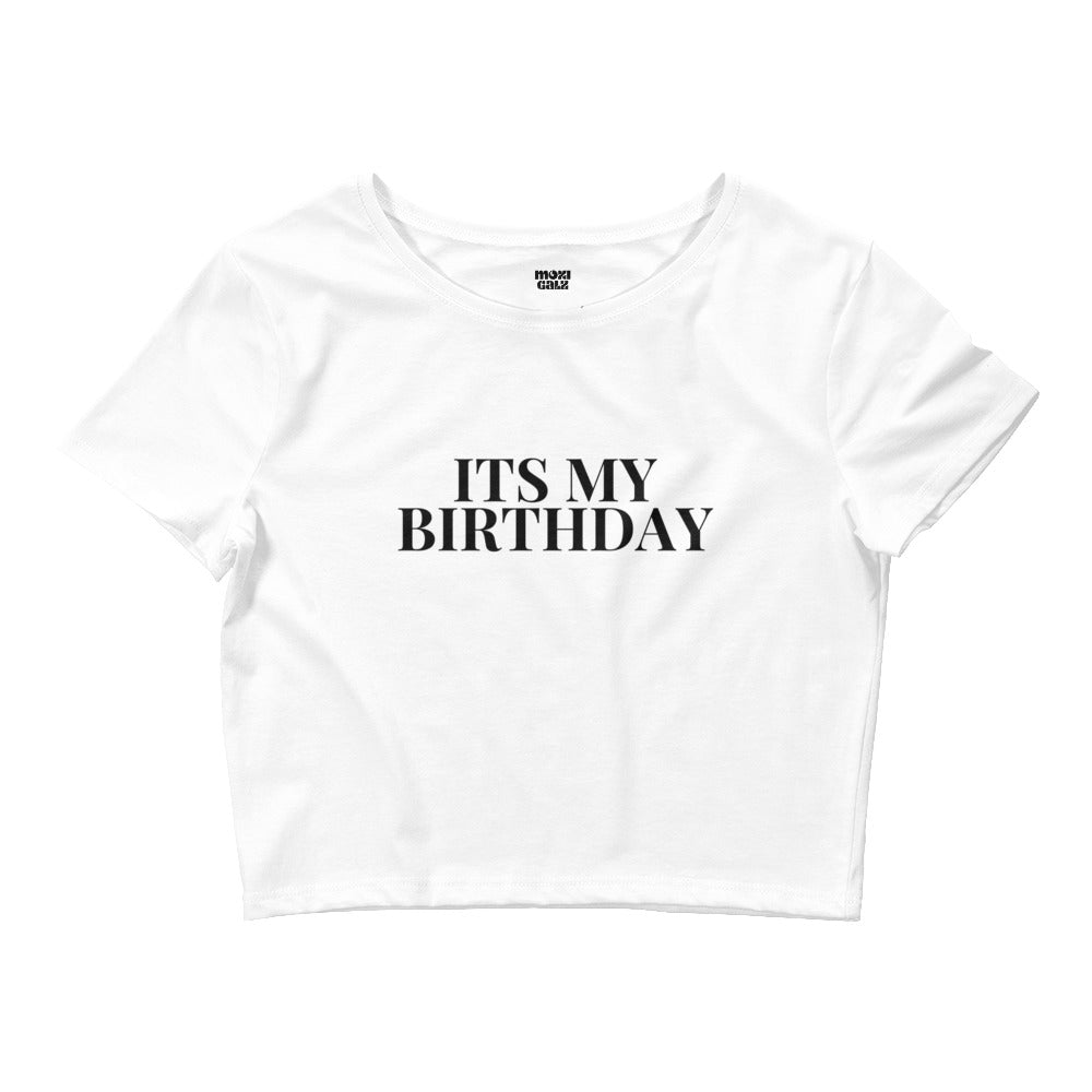 Birthday Crop Tee