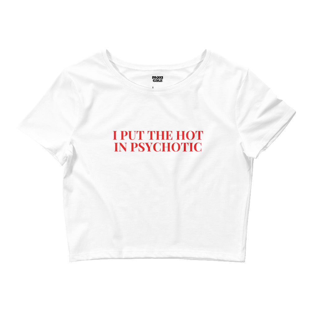 Psychotic Crop Tee