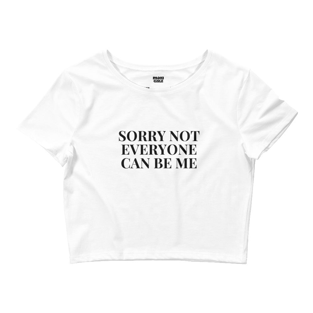 Not Me Crop Tee